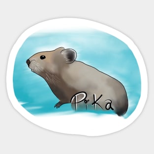 Pika Sticker